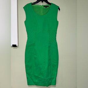 ANTONIO MELANI Vibrant Green Mini Dress